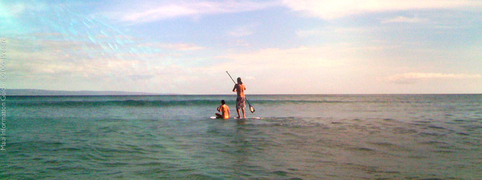 stand up paddle surfing