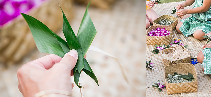 Lei Po'o Making