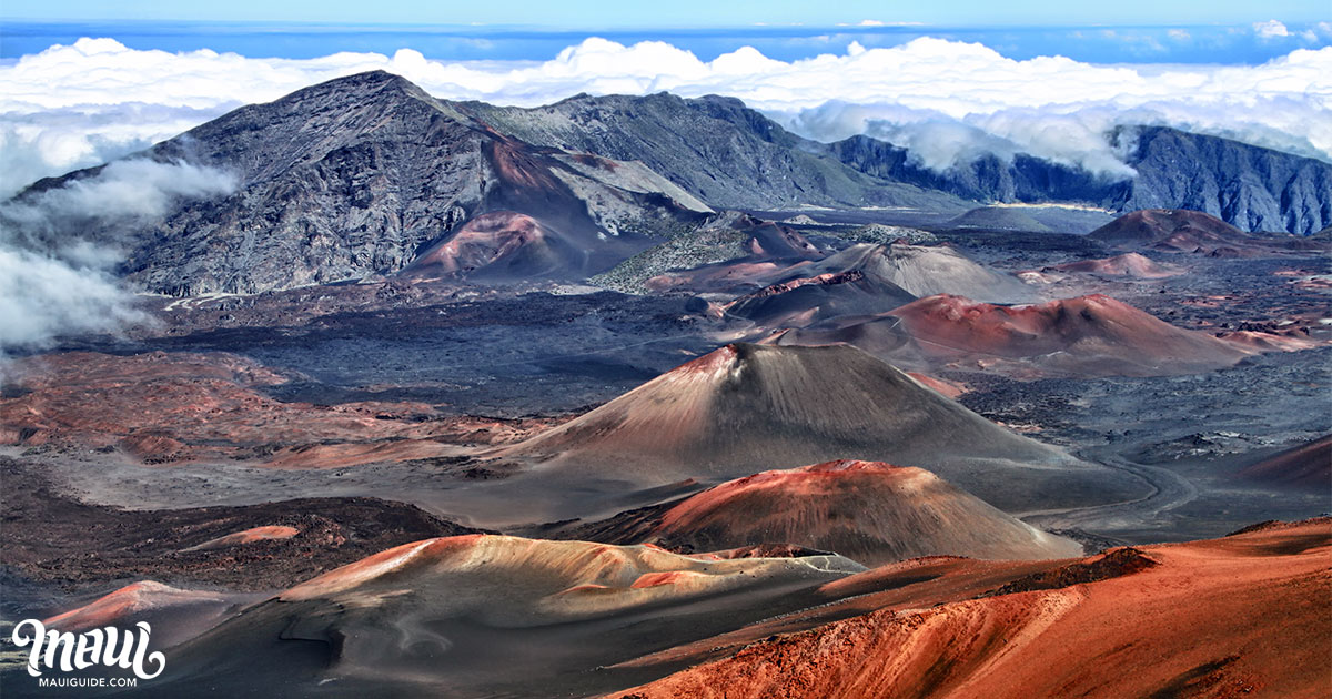 Haleakala National Park Maui Map Photos and Hawaii Information