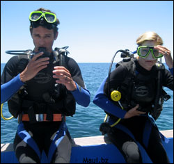 Maui Scuba School Equipment