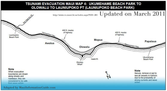 Tsunami update maui