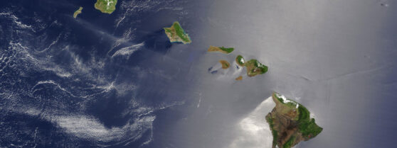 Which Hawaiian Island To Visit Satellite
