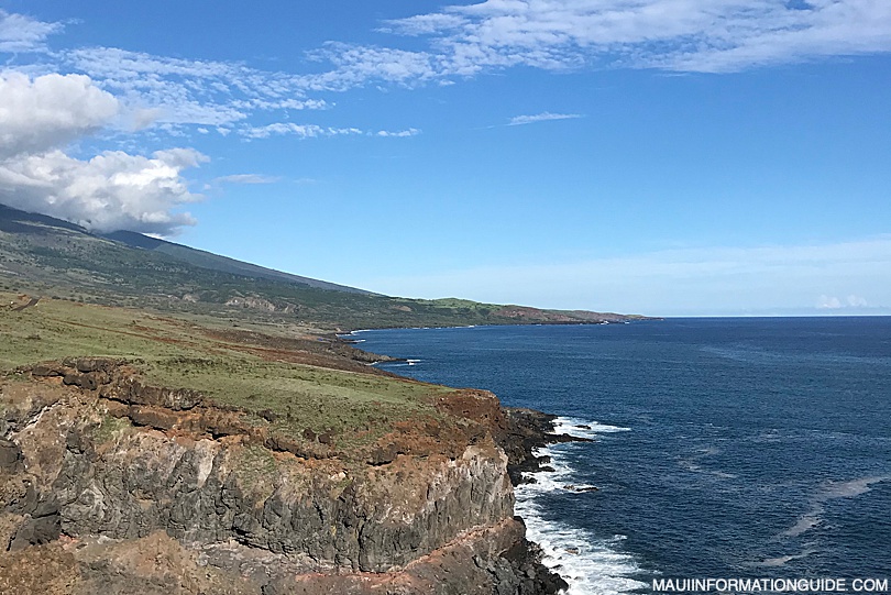 Looking towards Nuu Refuge on backside of Maui