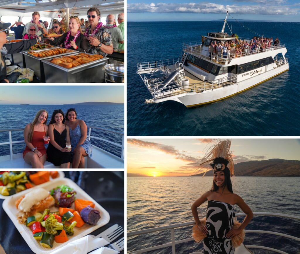 Maui dinner cruise on Pride of Maui